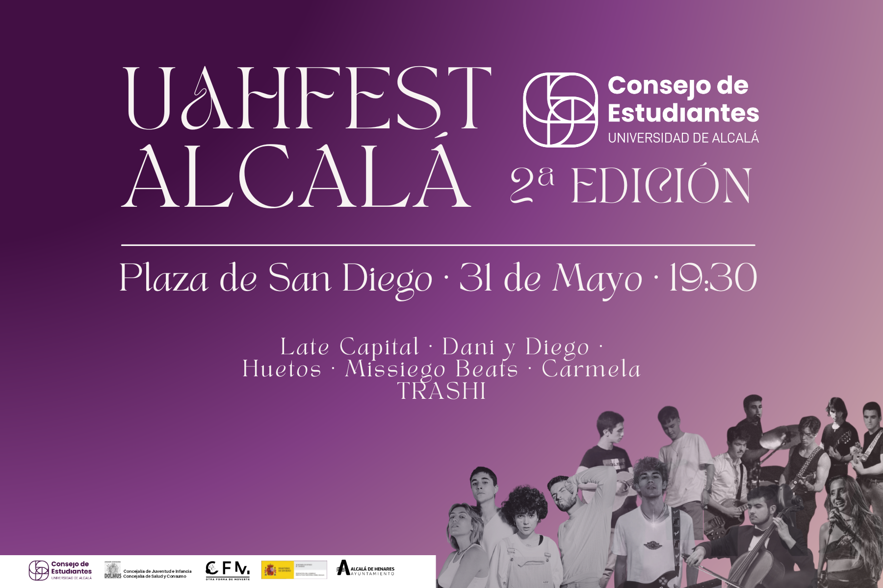 Este 31 de mayo, segunda edición del UAHFest 